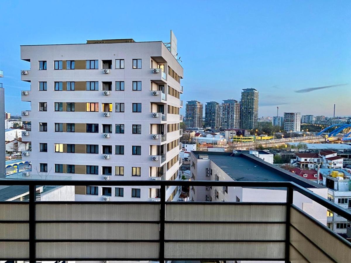 Sky Modern 1 Bedroom Apt W Free Parking Bucareste Exterior foto