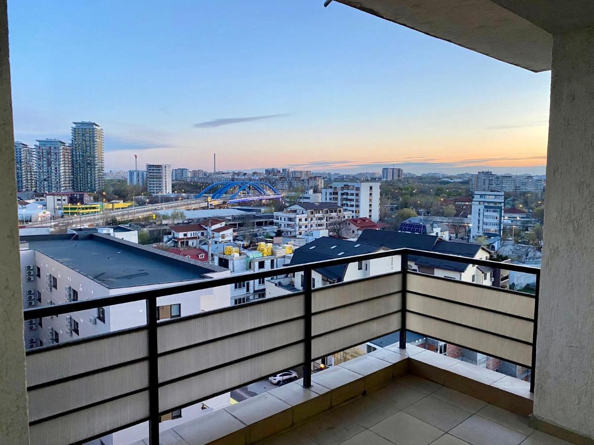 Sky Modern 1 Bedroom Apt W Free Parking Bucareste Exterior foto